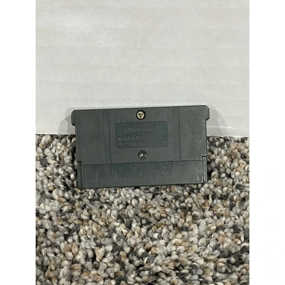 Nintendo Made in Wario GBA Japanese Import Grey Excellent AGB-AZWJ-JPN Game Cart